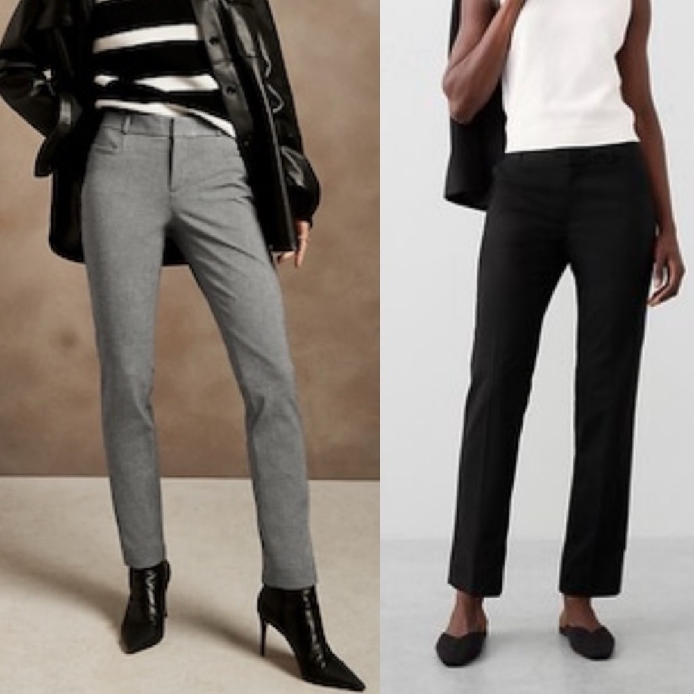 EUC Banana Republic Bundle of Two Pants Sloan and Ryan size 2